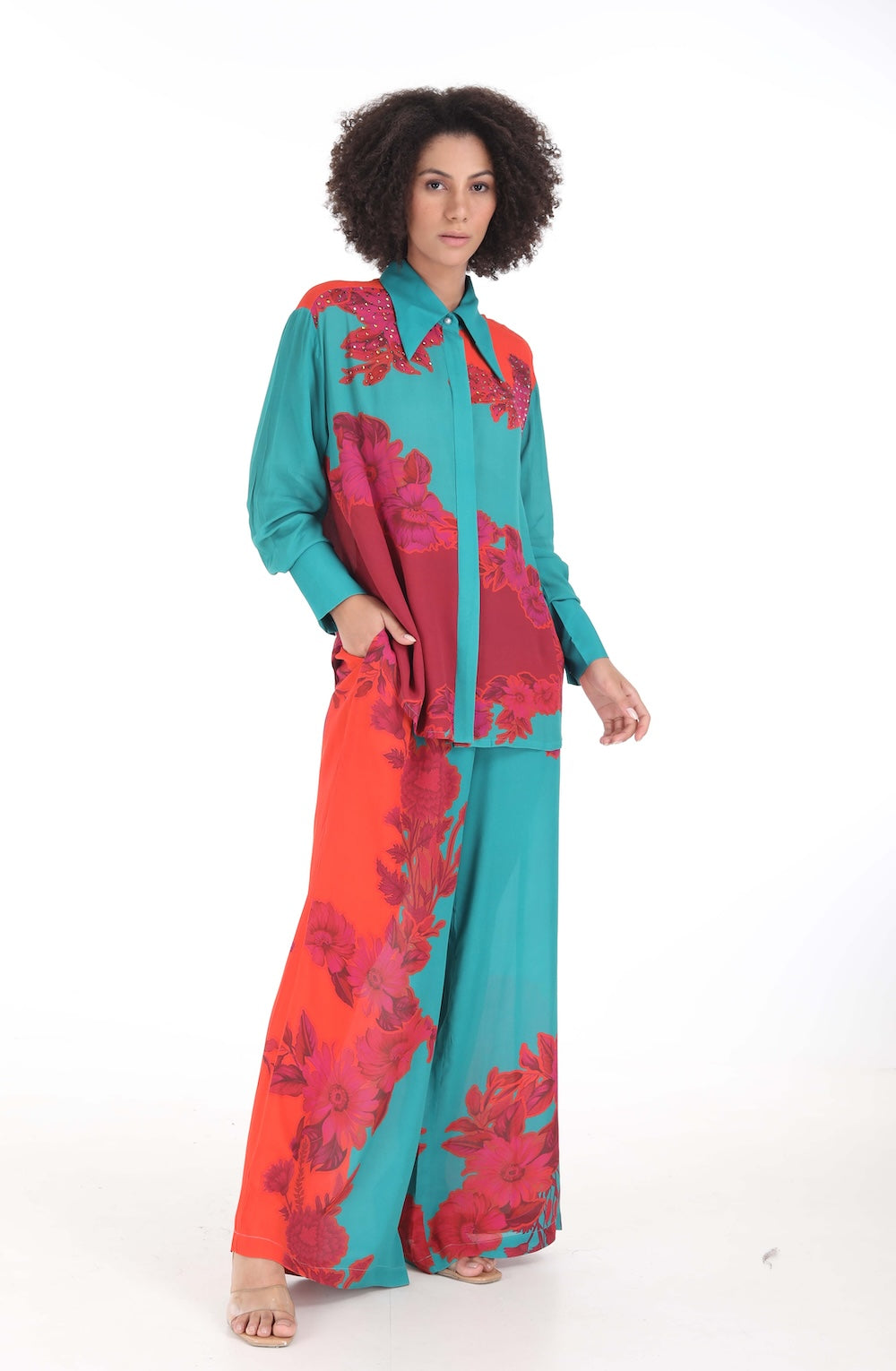 FIORENZE - ANAYA COLLAR SHIRT - TheSwankStore