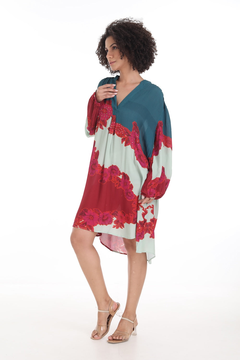 FIORENZE - BLOUSON TUNIC DRESS - TheSwankStore