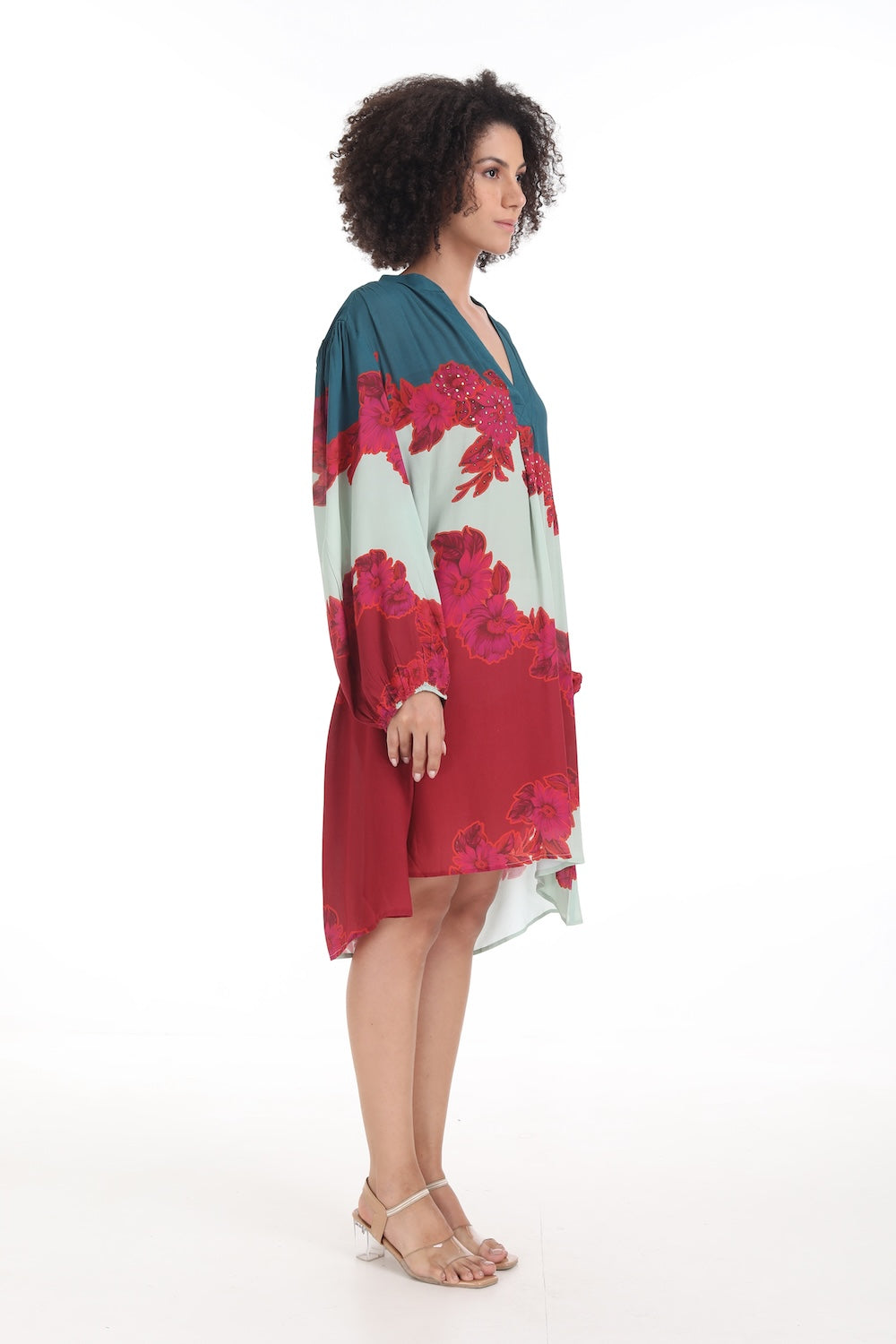 FIORENZE - BLOUSON TUNIC DRESS - TheSwankStore