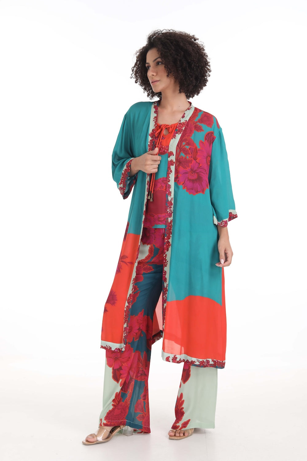 FIORENZE - KIMONO SHRUG (LONG) - TheSwankStore