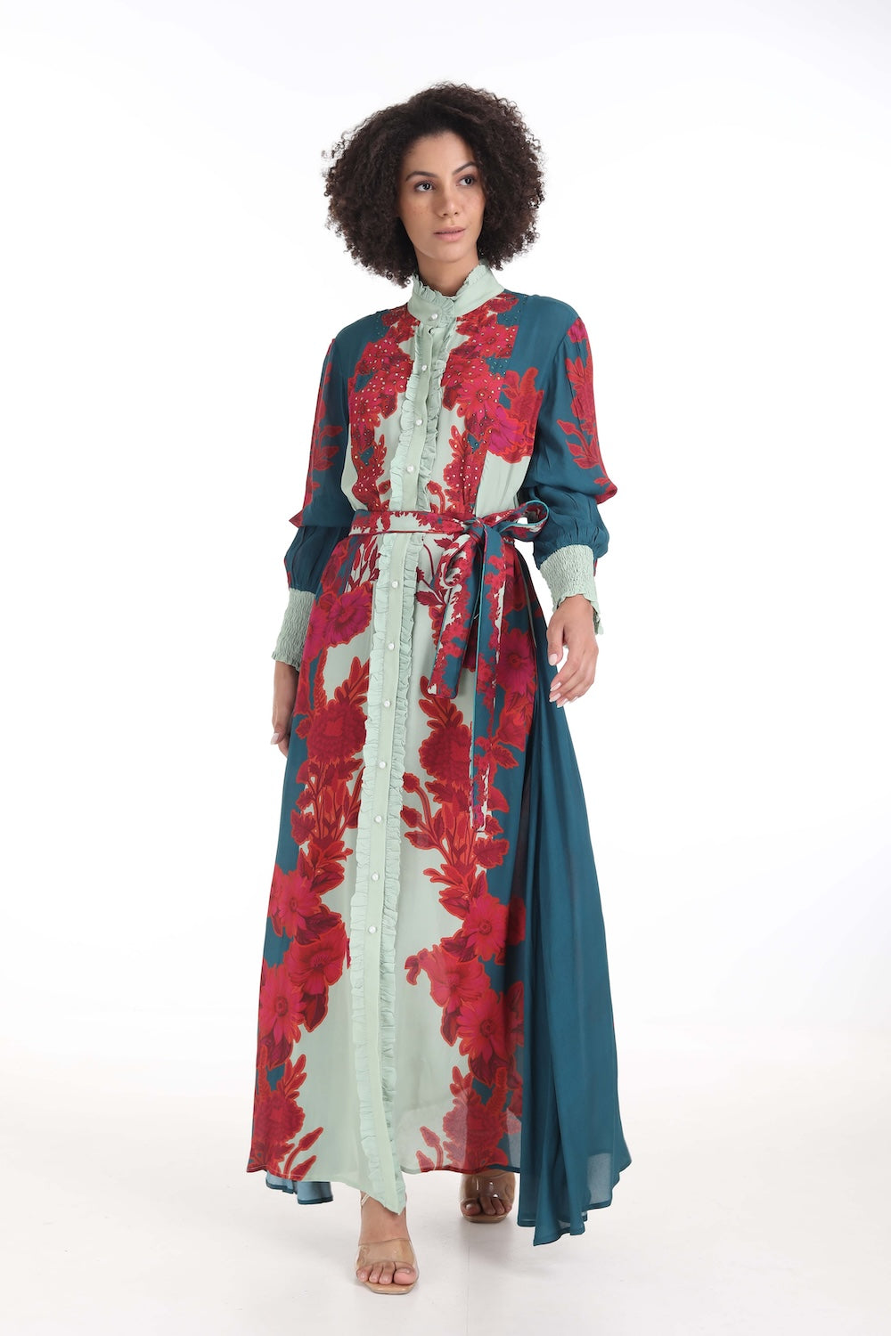 FIORENZE - LONG FREYA DRESS - TheSwankStore