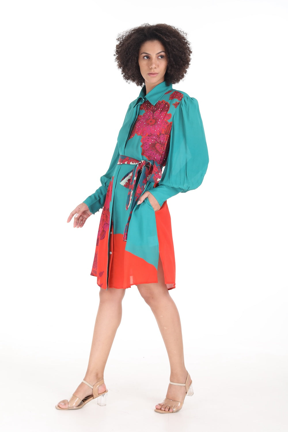 FIORENZE - SHIRT DRESS - TheSwankStore