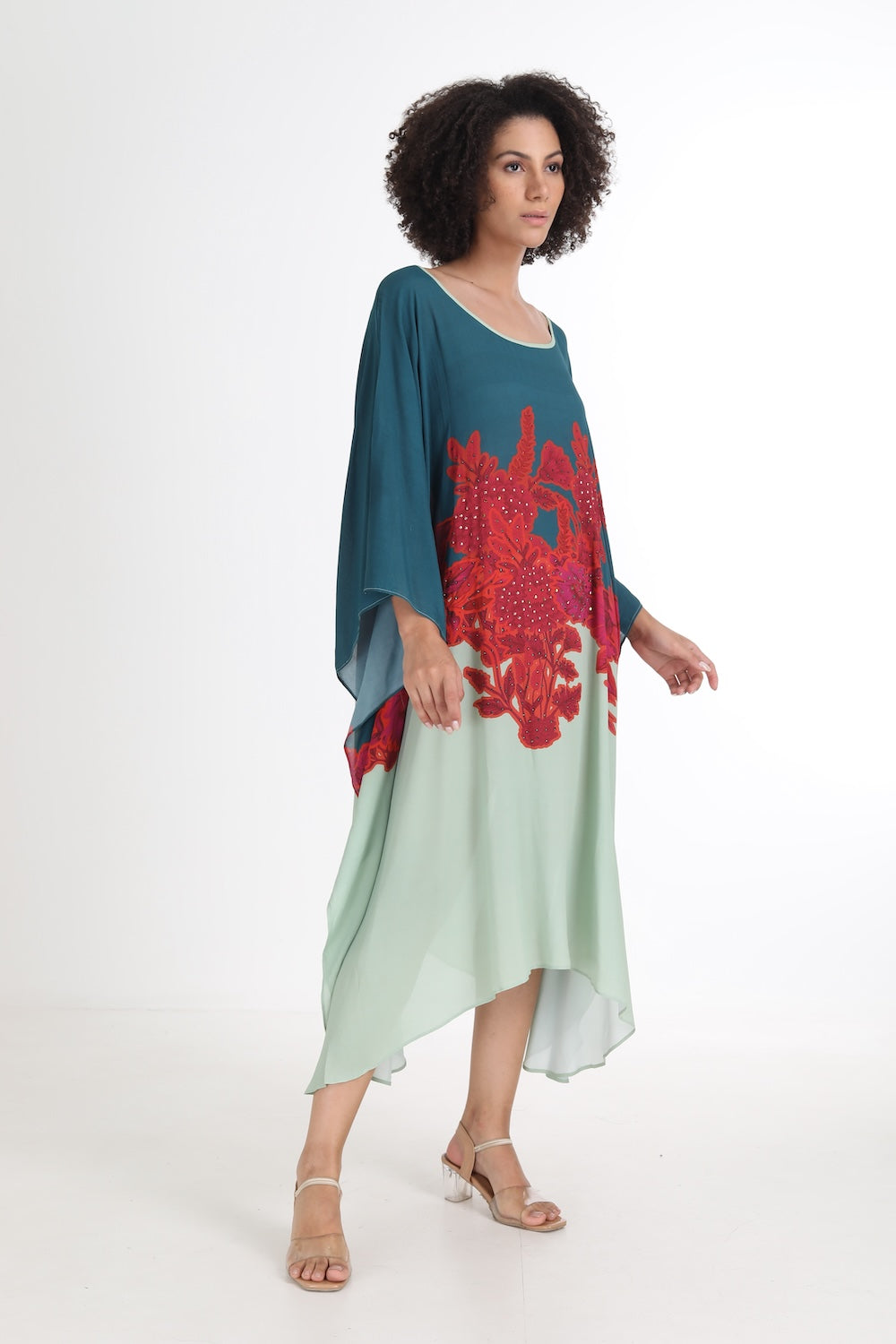 FIORENZE - SHORT BOX KAFTAN - TheSwankStore