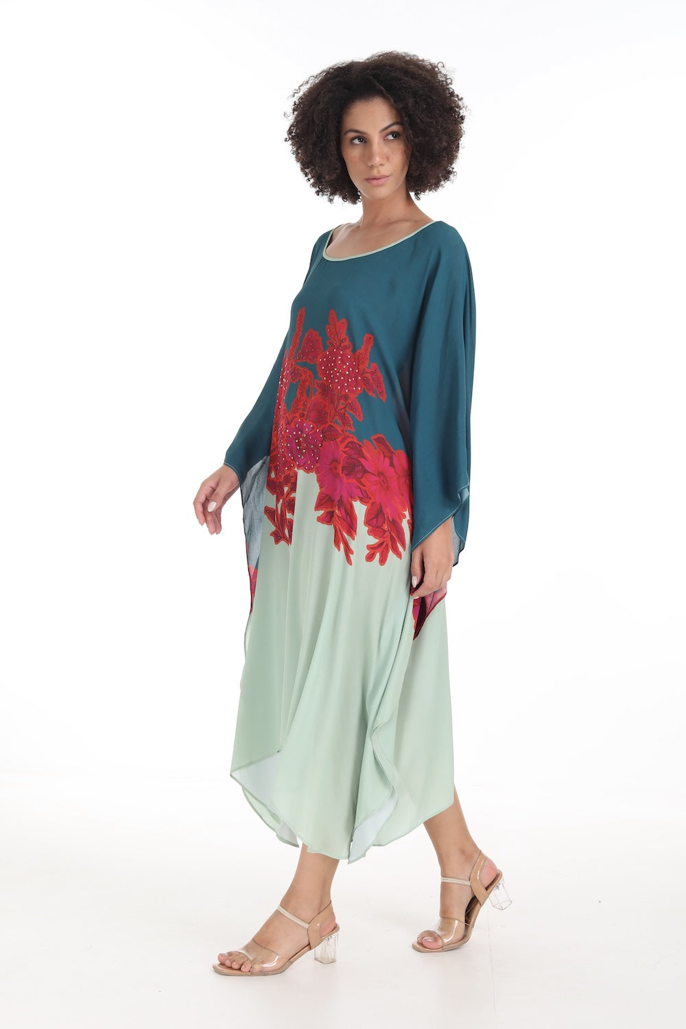 FIORENZE - SHORT BOX KAFTAN - TheSwankStore