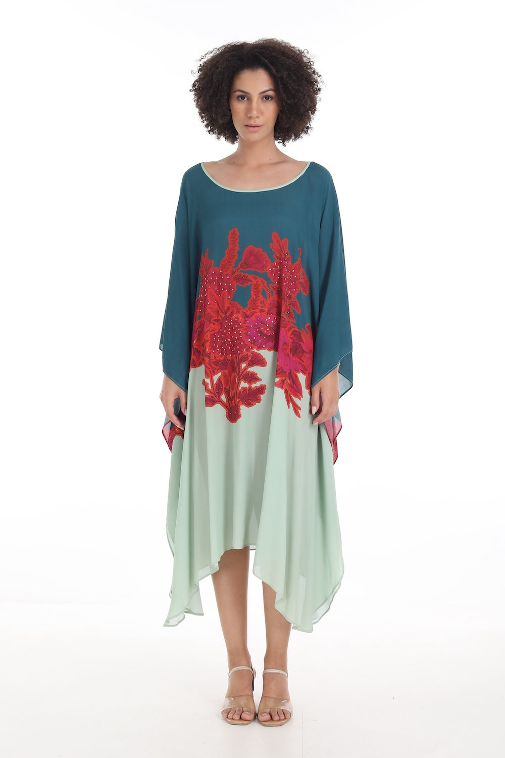FIORENZE - SHORT BOX KAFTAN - TheSwankStore