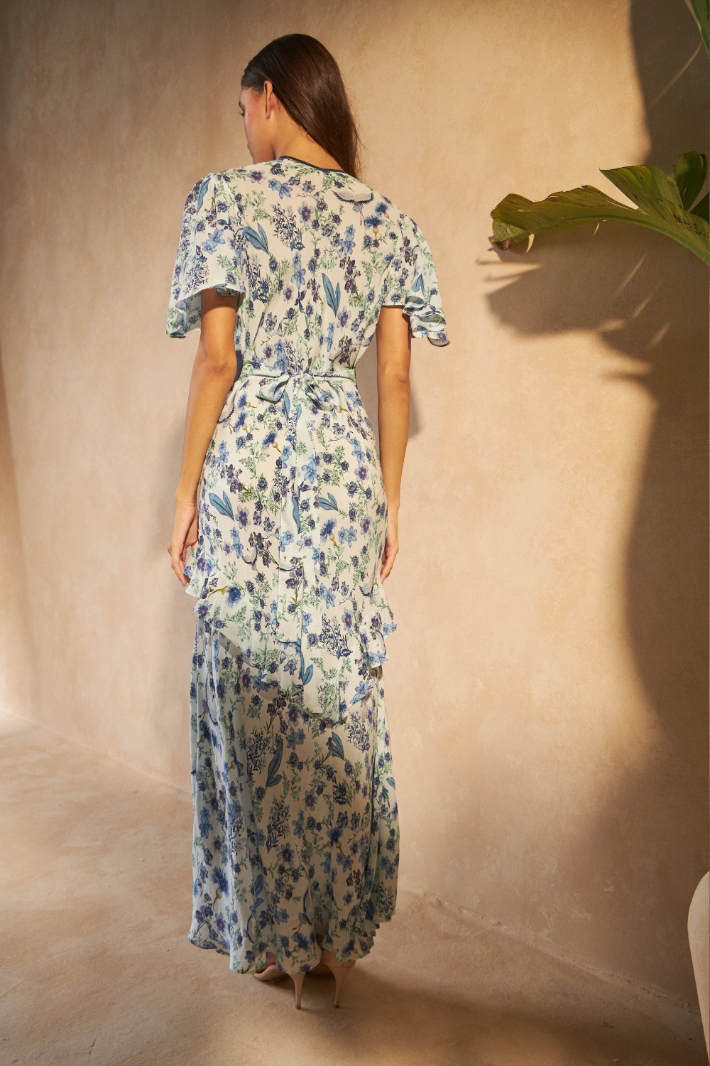 FLOWER BLUE - ASTER DRESS - TheSwankStore