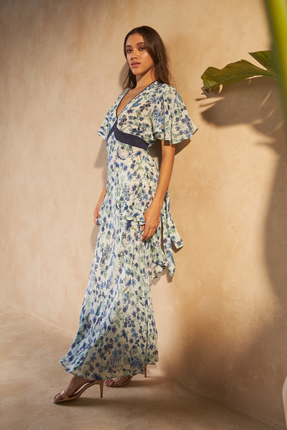 FLOWER BLUE - ASTER DRESS - TheSwankStore