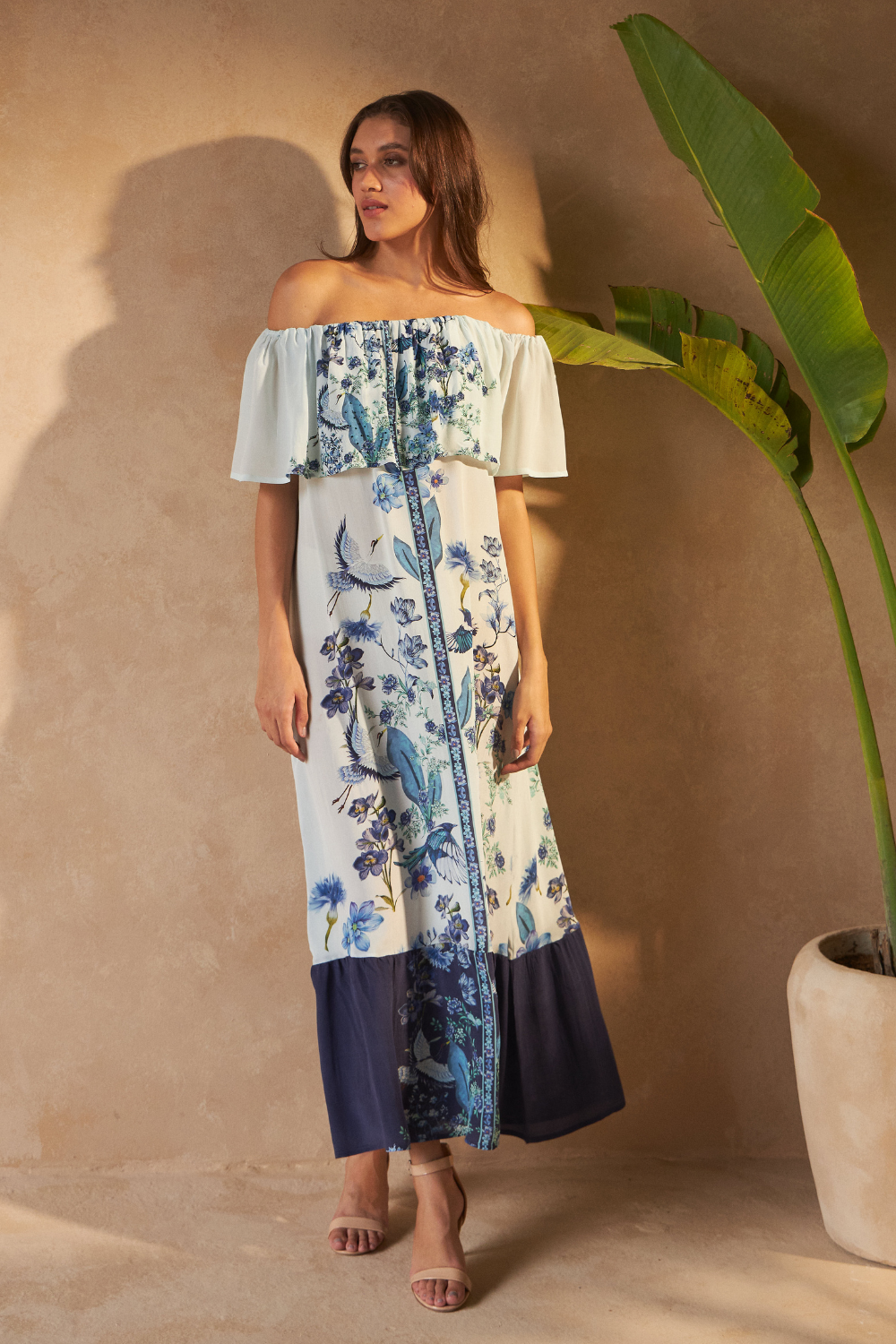 FLOWER BLUE - BLOOSOM DRESS - TheSwankStore