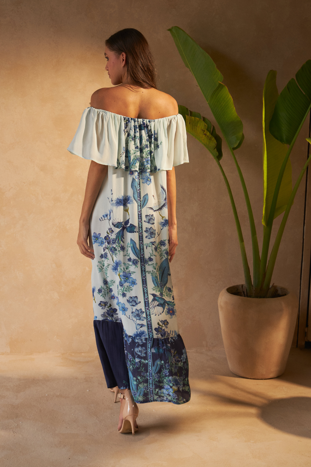 FLOWER BLUE - BLOOSOM DRESS - TheSwankStore