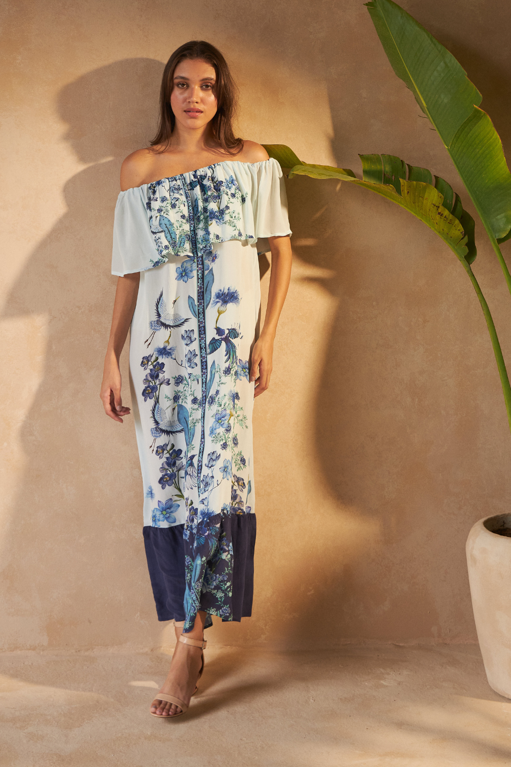 FLOWER BLUE - BLOOSOM DRESS - TheSwankStore