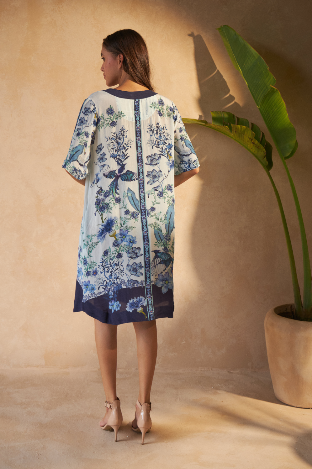 FLOWER BLUE - DAHLIA DRESS - TheSwankStore