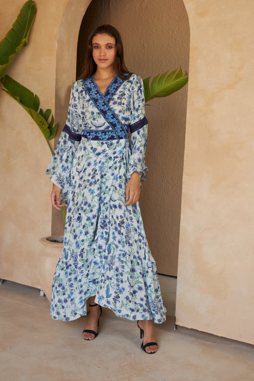 FLOWER BLUE - DAISY DRESS - TheSwankStore