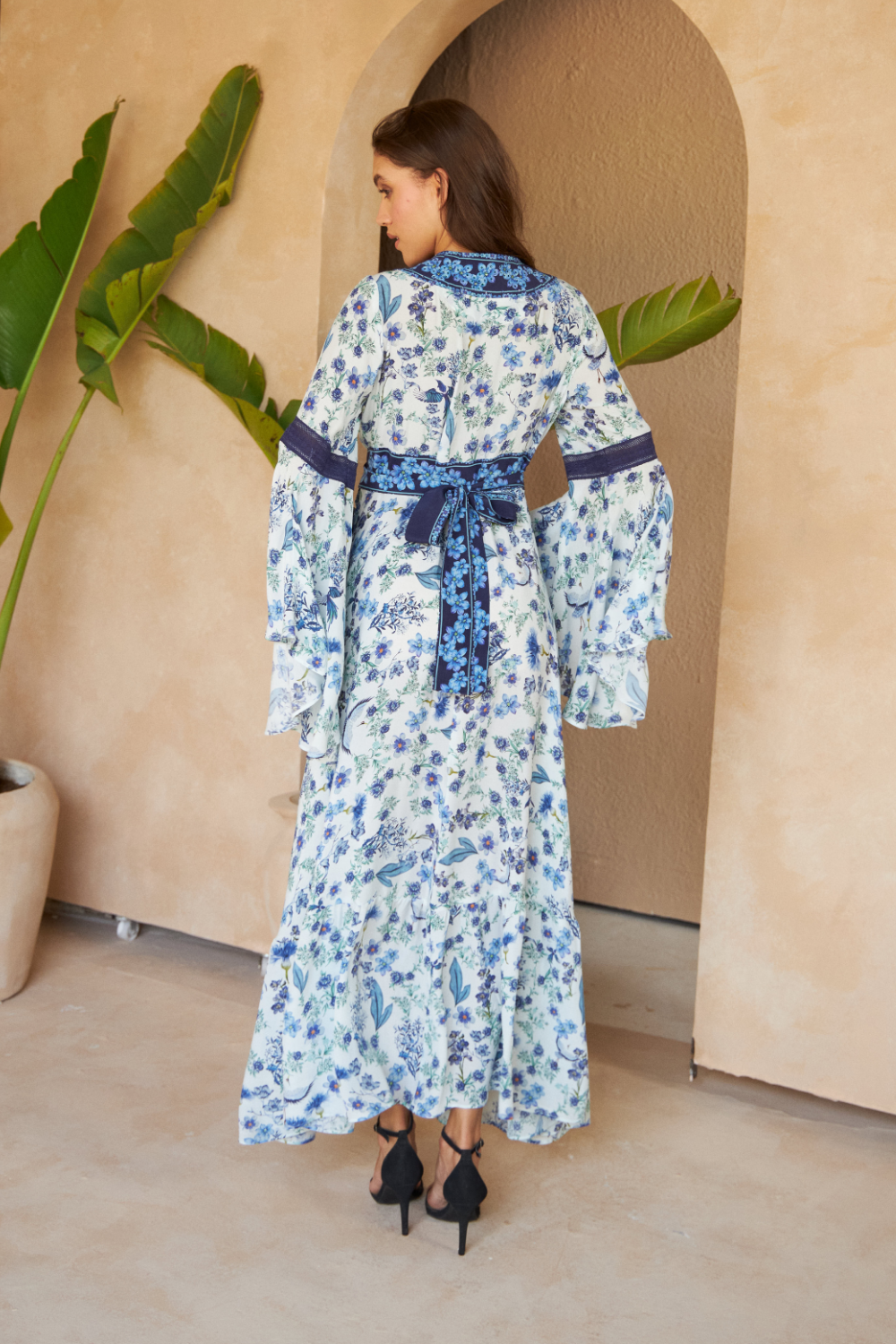 FLOWER BLUE - DAISY DRESS - TheSwankStore