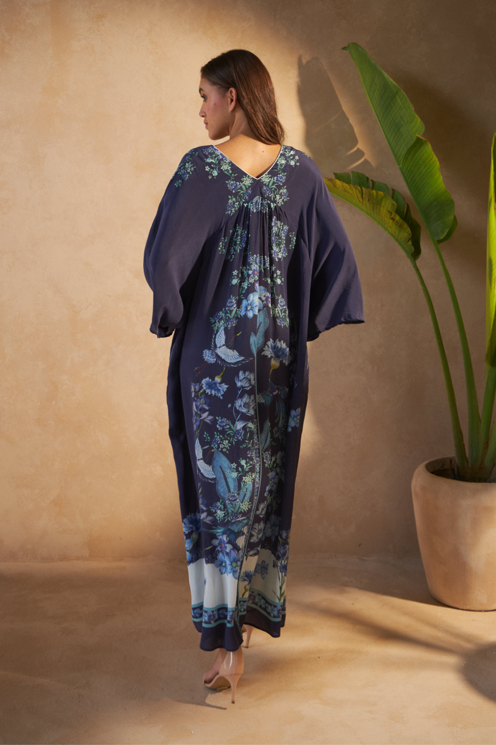 FLOWER BLUE - JASMIN DRESS - TheSwankStore