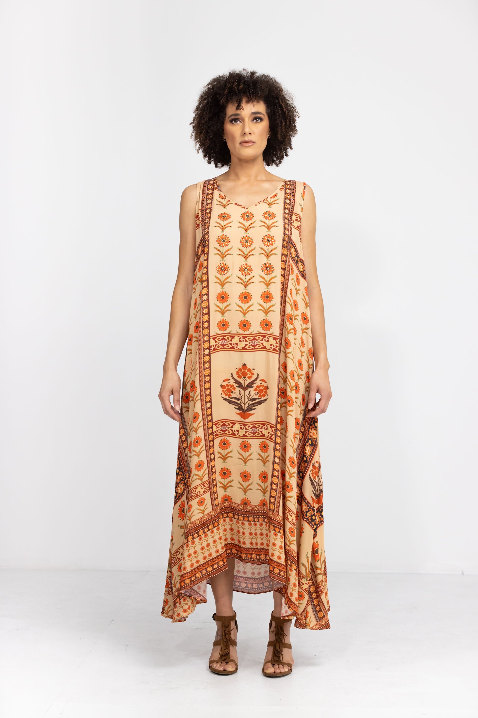 MAHOGANY - FLOWING MAXI DRESS