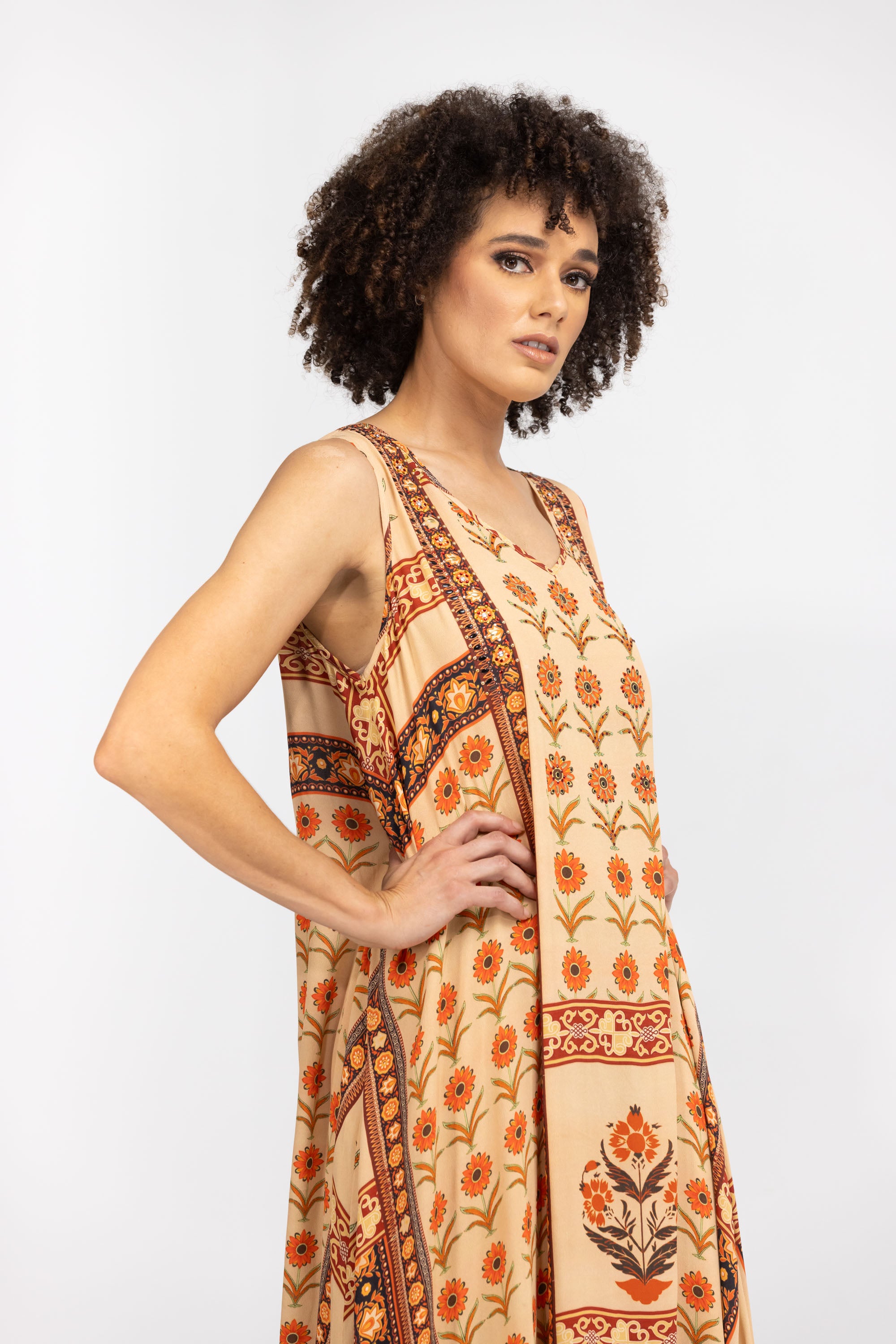 MAHOGANY - FLOWING MAXI DRESS