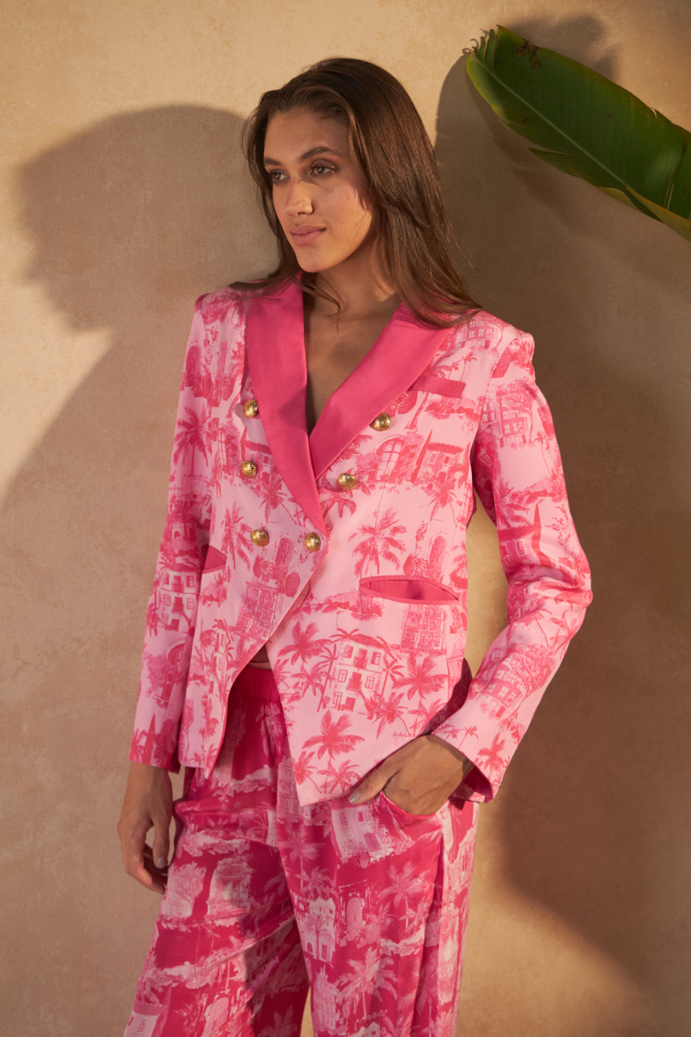FUSCIA PLAY - DATURA BLAZER - TheSwankStore