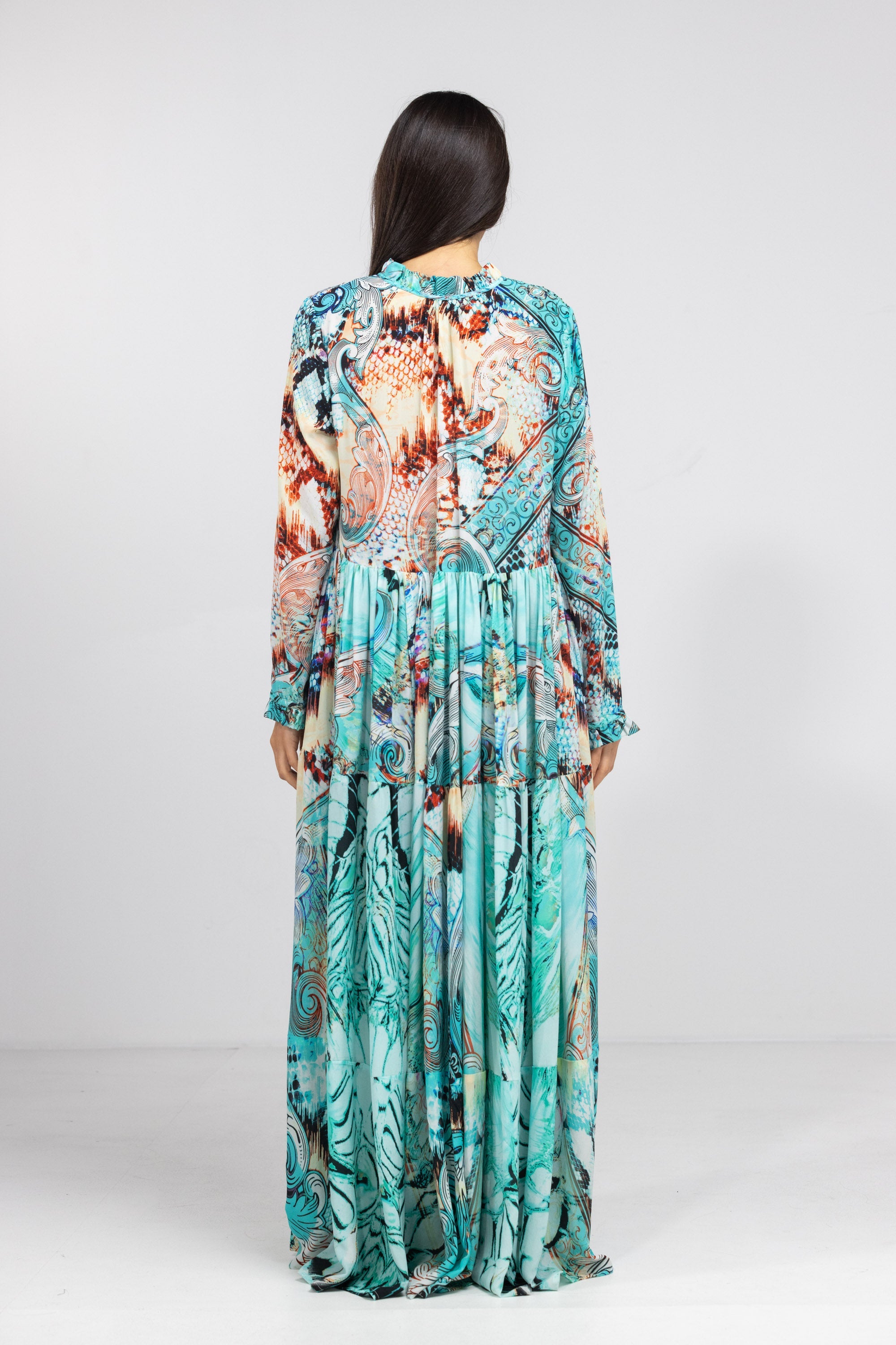 GOLDCOAST - FRONT PLACKET MAXI DRESS - TheSwankStore