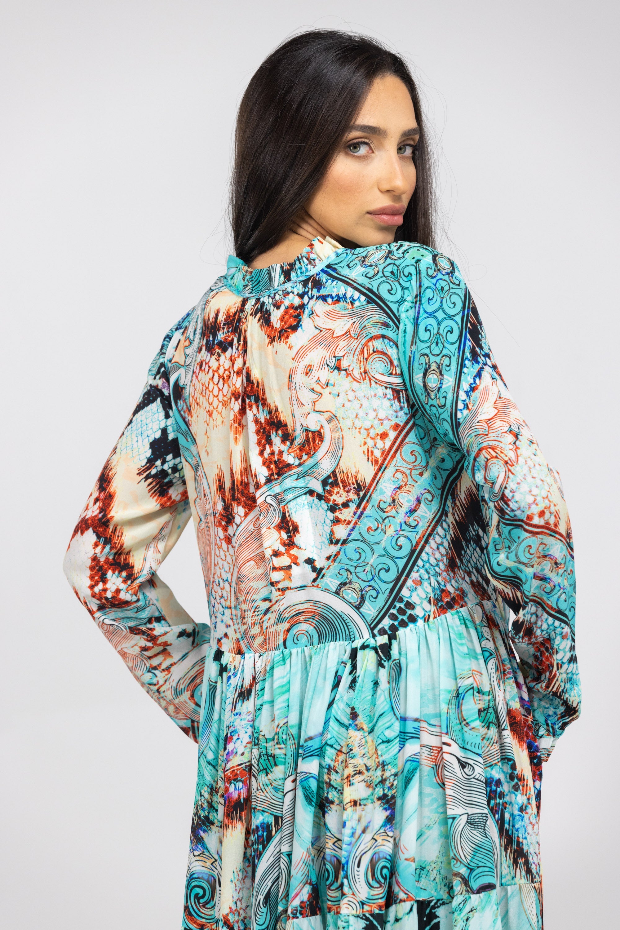 GOLDCOAST - FRONT PLACKET MAXI DRESS - TheSwankStore