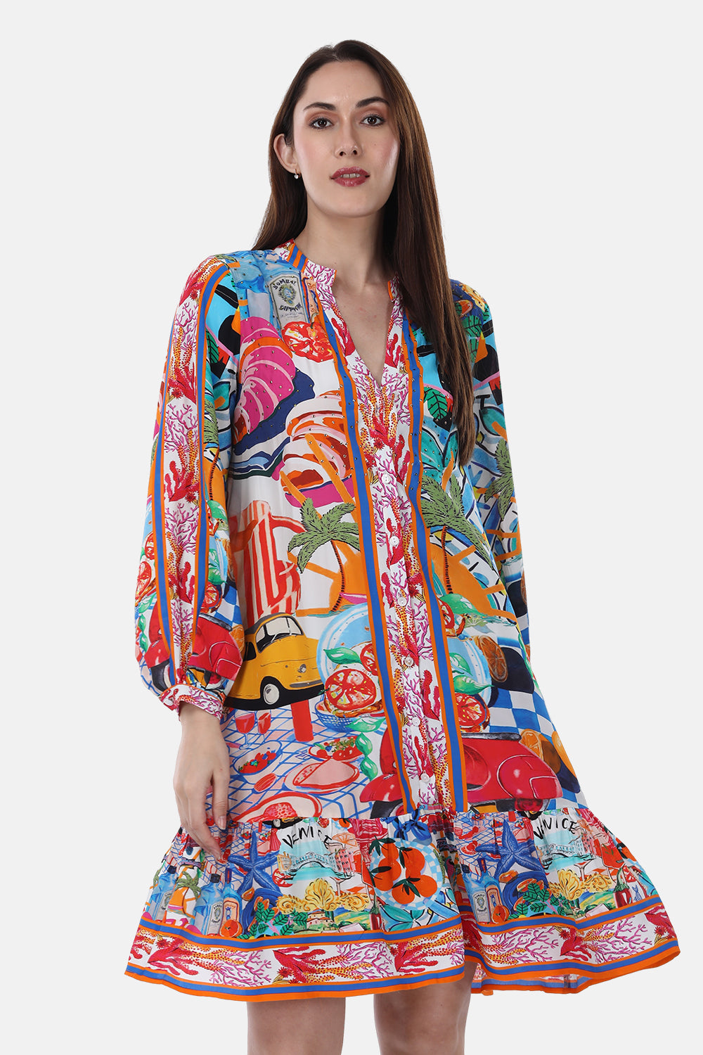 ITALY COTTAGE-AVA DRESS - TheSwankStore