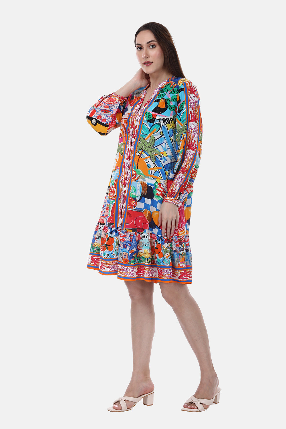 ITALY COTTAGE-AVA DRESS - TheSwankStore