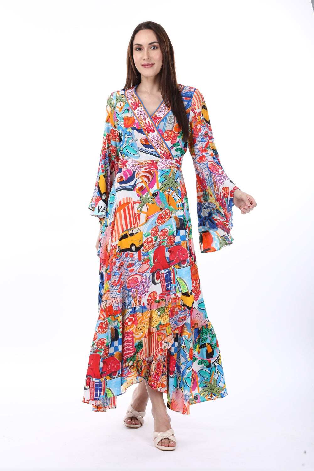 ITALY COTTAGE-DAISY DRESS - TheSwankStore