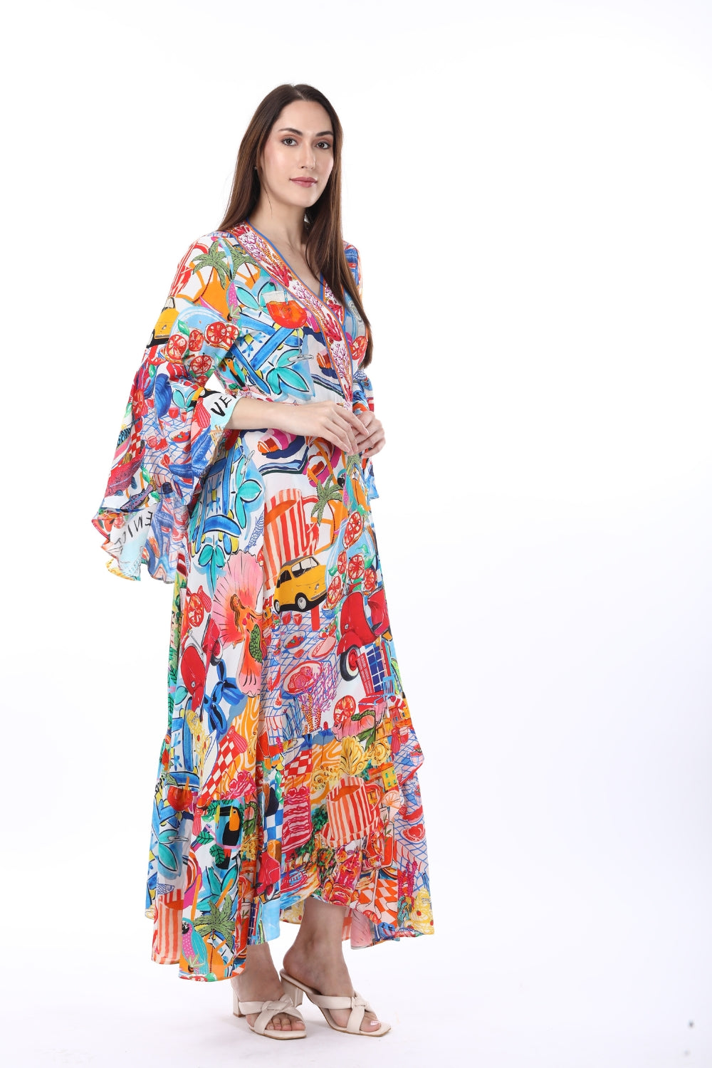 ITALY COTTAGE-DAISY DRESS - TheSwankStore