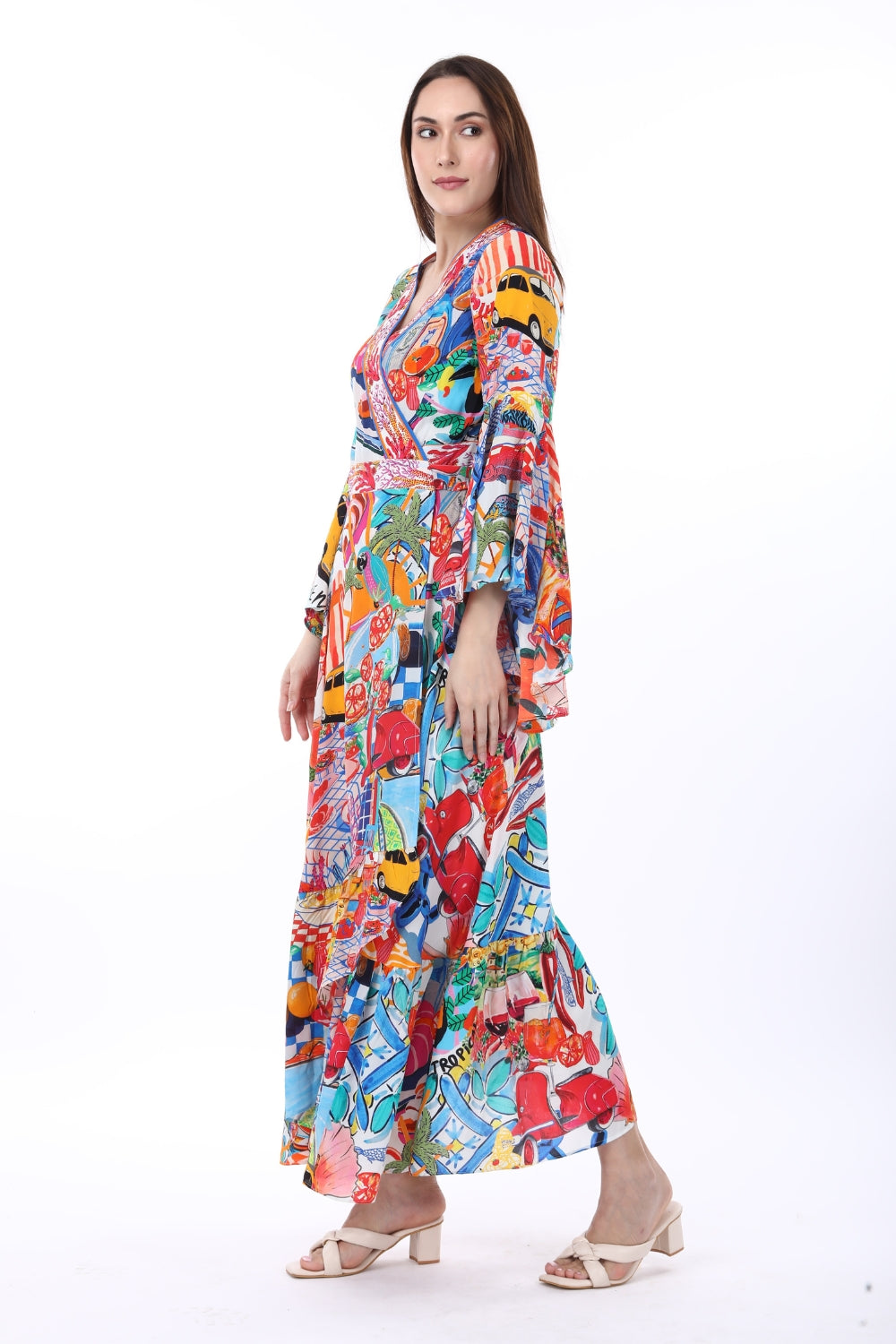 ITALY COTTAGE-DAISY DRESS - TheSwankStore