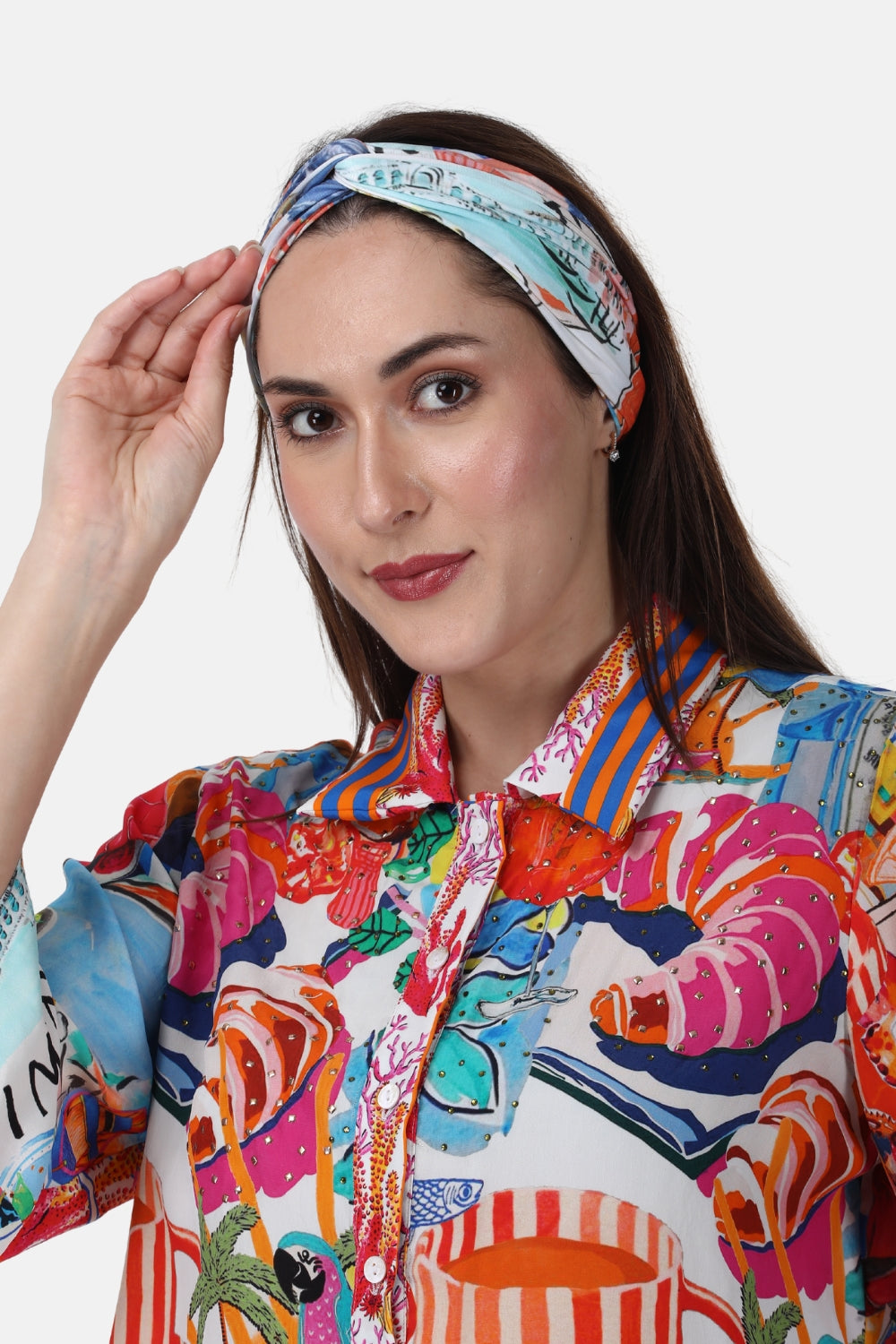 ITALY COTTAGE-HEADBAND - TheSwankStore