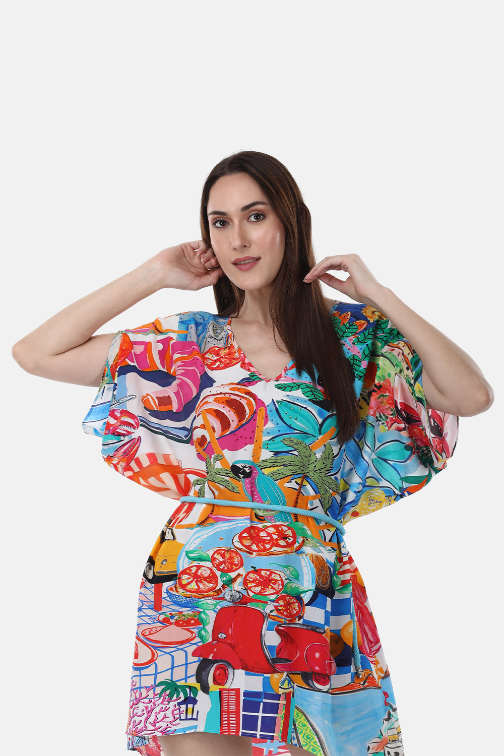 ITALY COTTAGE-KAFTAN TUNIC - TheSwankStore