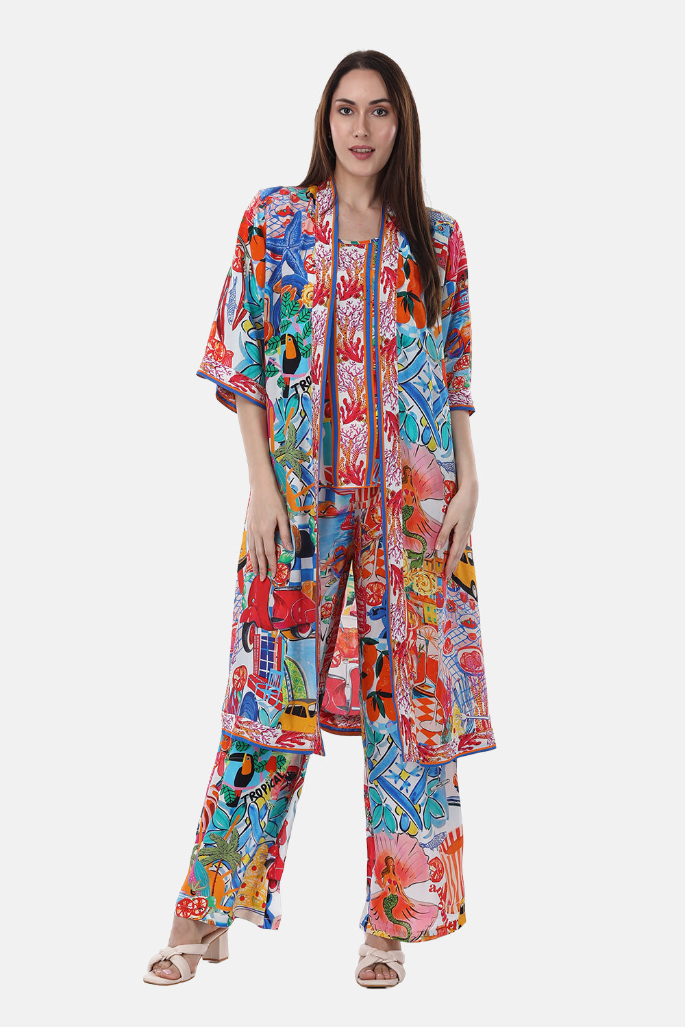 ITALY COTTAGE-KIMONO LONG - TheSwankStore