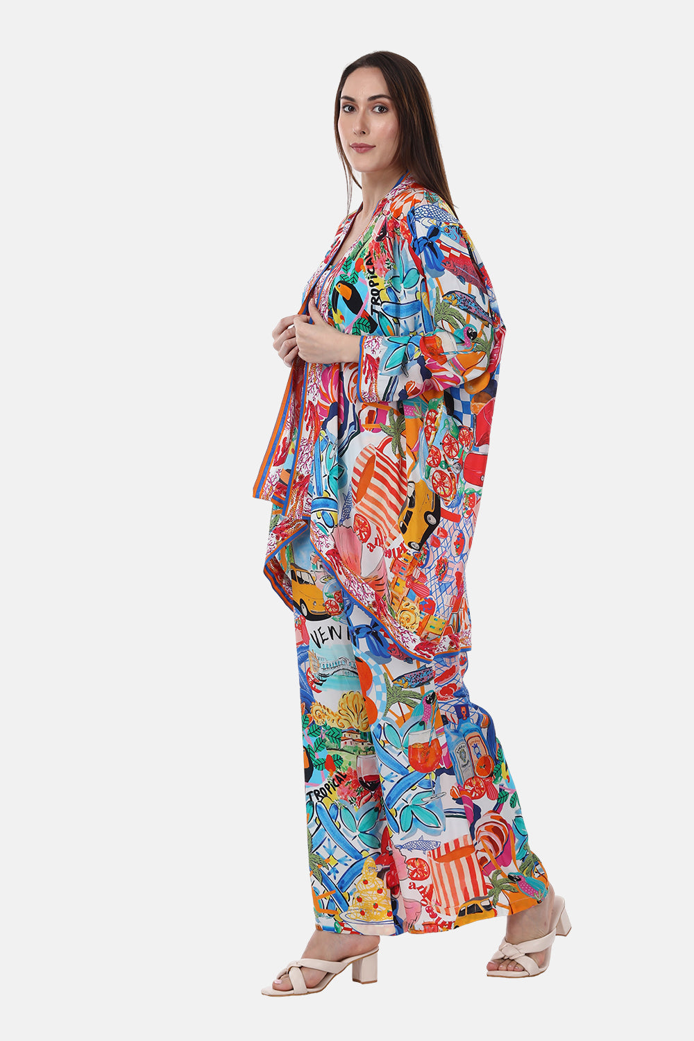 ITALY COTTAGE-KIMONO SHORT SHRUG - TheSwankStore