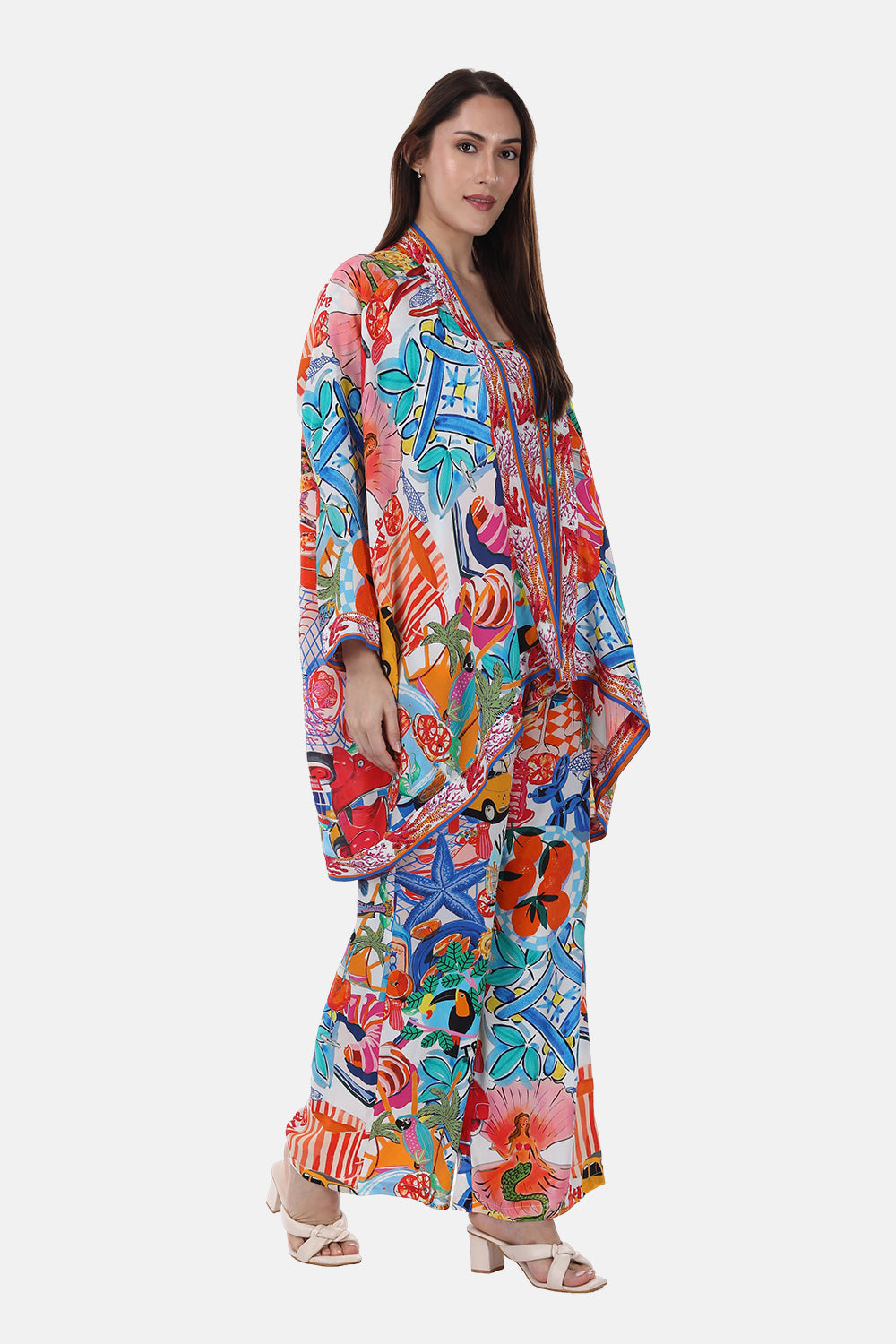 ITALY COTTAGE-KIMONO SHORT SHRUG - TheSwankStore