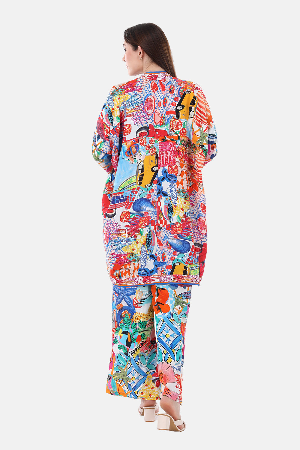 ITALY COTTAGE-KIMONO SHORT SHRUG - TheSwankStore
