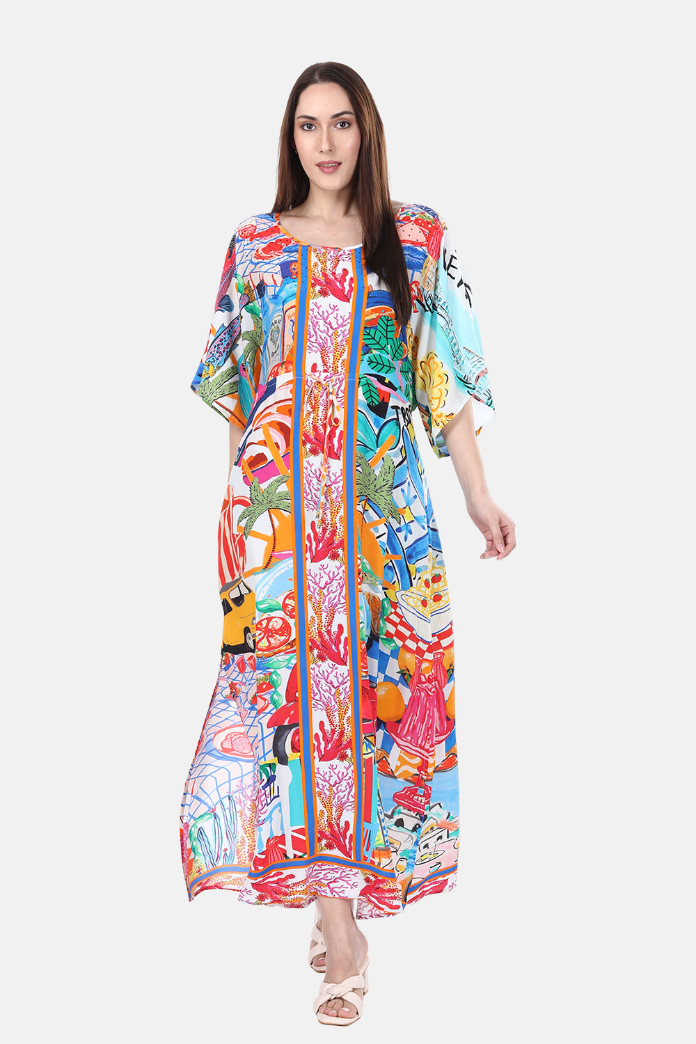 ITALY COTTAGE-PEONY DRESS - TheSwankStore