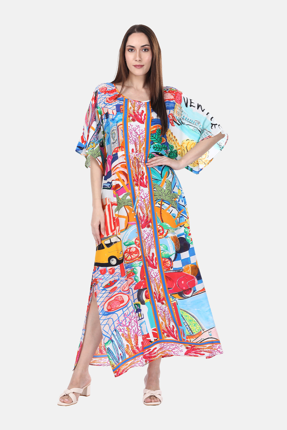 ITALY COTTAGE-PEONY DRESS - TheSwankStore