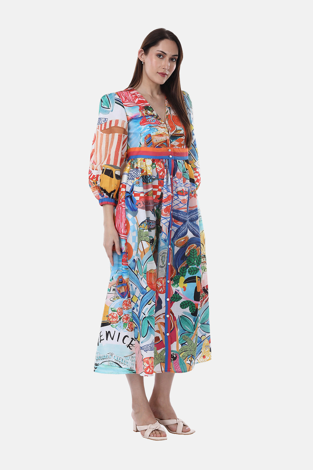 ITALY COTTAGE-SAIGON DRESS - TheSwankStore
