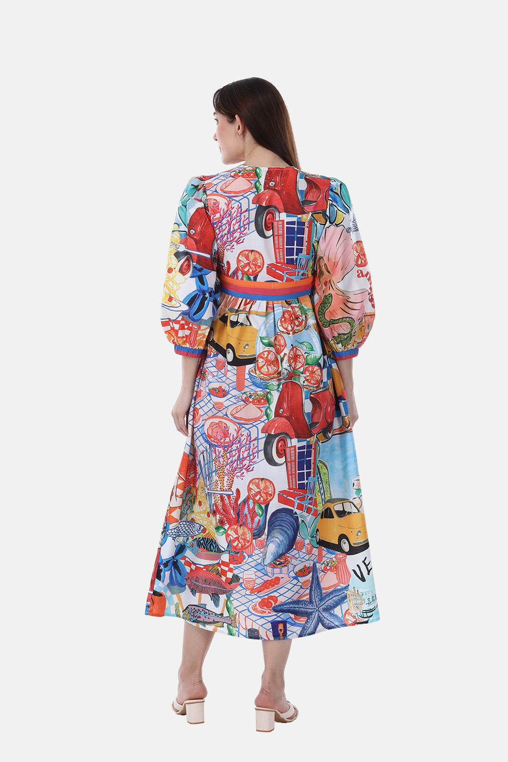 ITALY COTTAGE-SAIGON DRESS - TheSwankStore