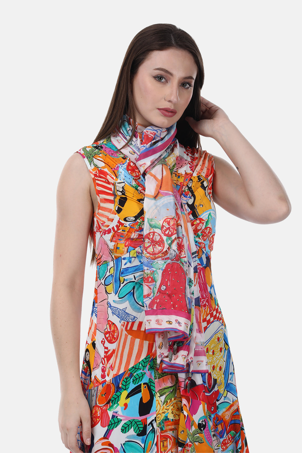 ITALY COTTAGE-SCARF - TheSwankStore
