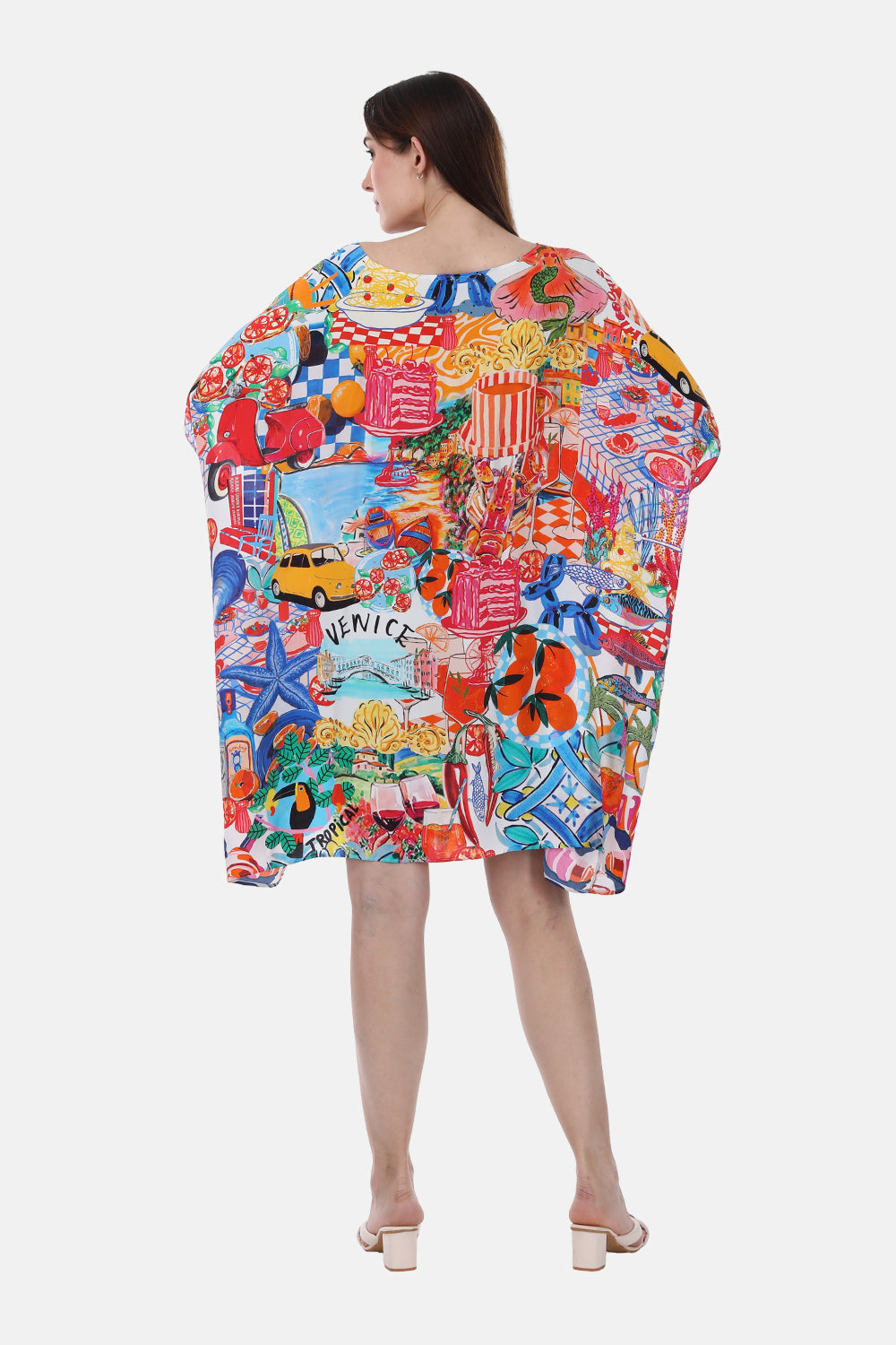 ITALY COTTAGE-SHORT BOX KAFTAN - TheSwankStore