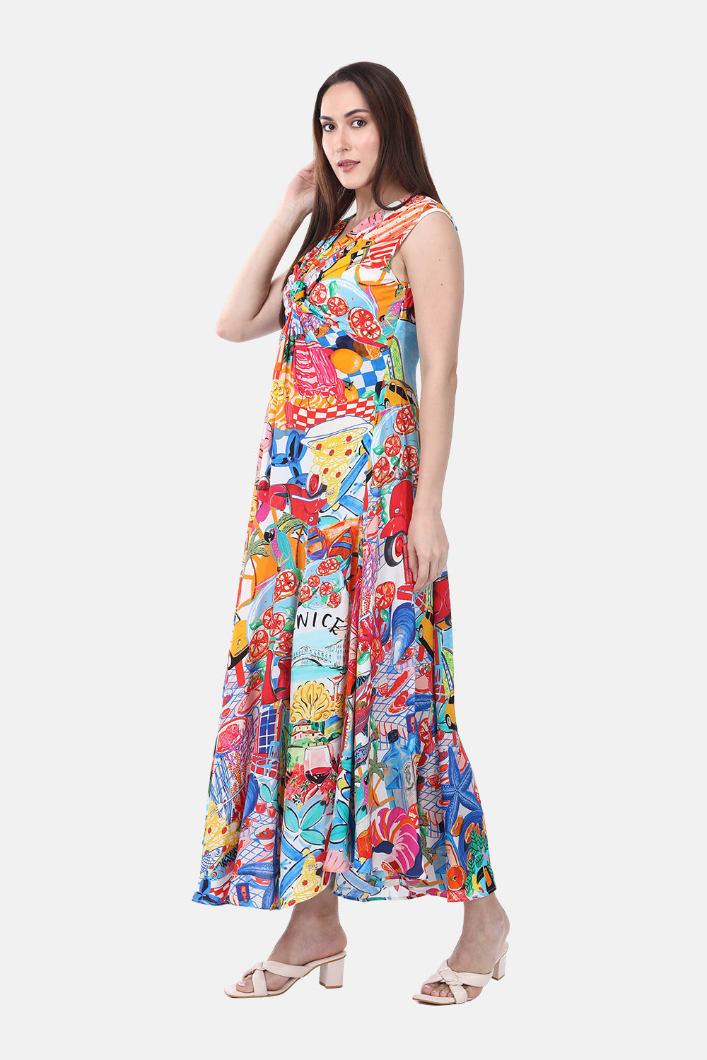 ITALY COTTAGE-THEODORA DRESS - TheSwankStore