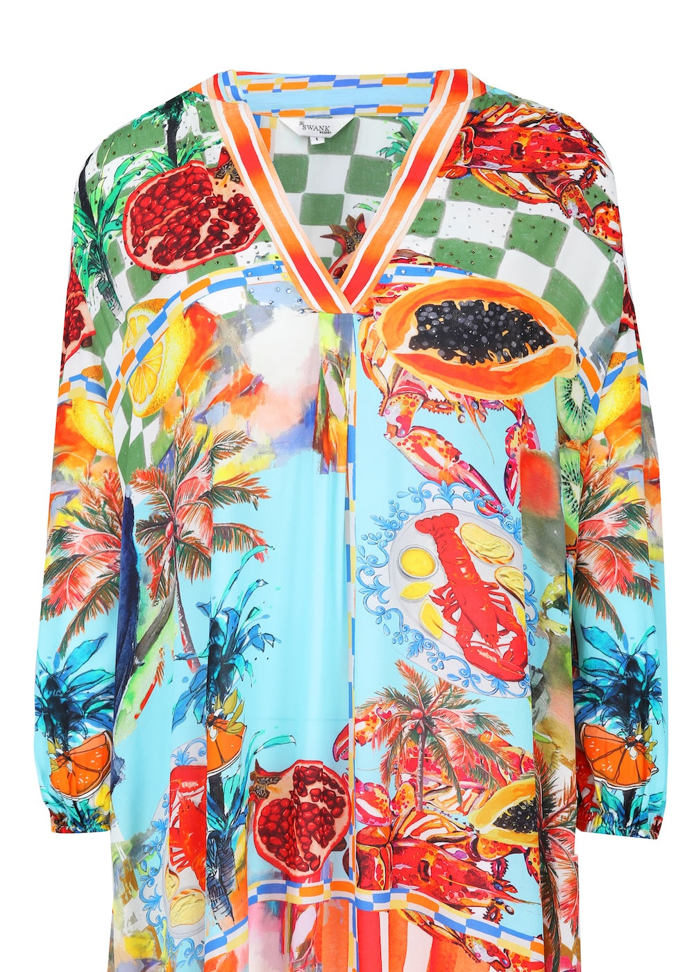 LUCCIANO - BLOUSON TUNIC DRESS - TheSwankStore