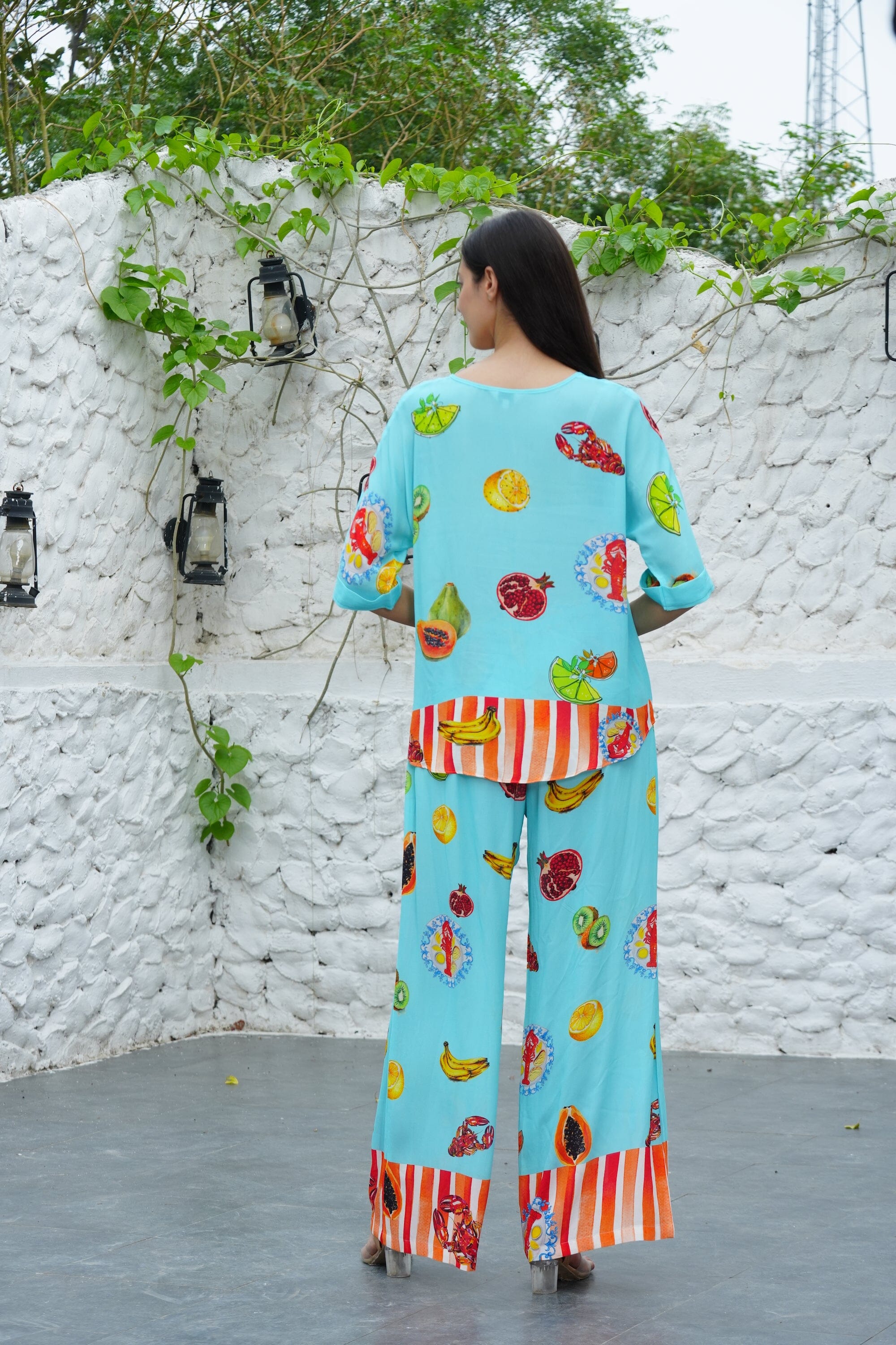 LUCCIANO - KAFTAN TOP (Shorter Style) - TheSwankStore