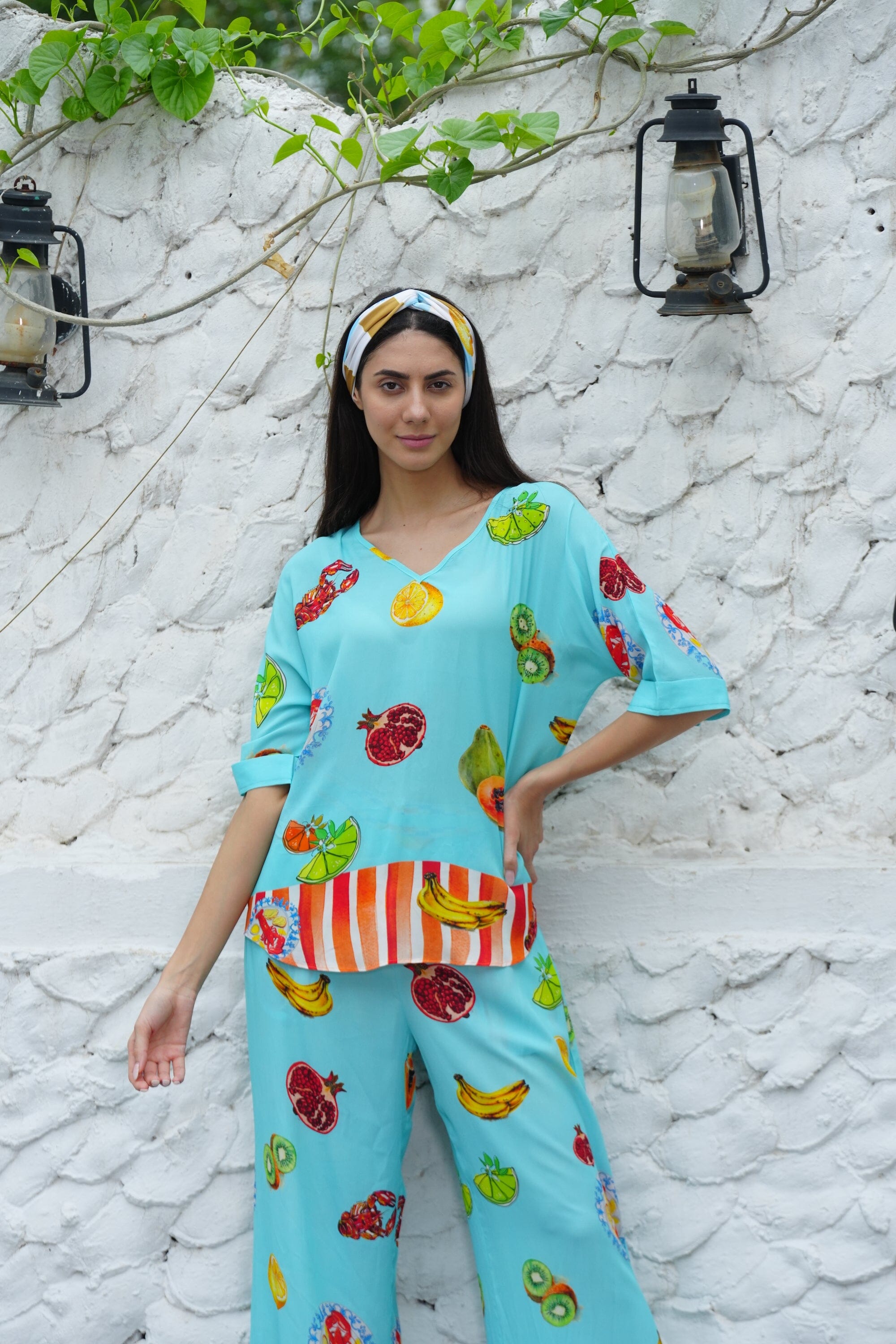LUCCIANO - KAFTAN TOP (Shorter Style) - TheSwankStore