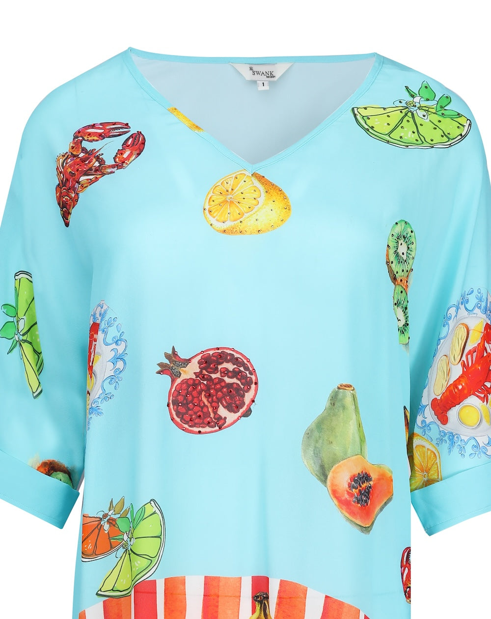 LUCCIANO - KAFTAN TOP (Shorter Style) - TheSwankStore