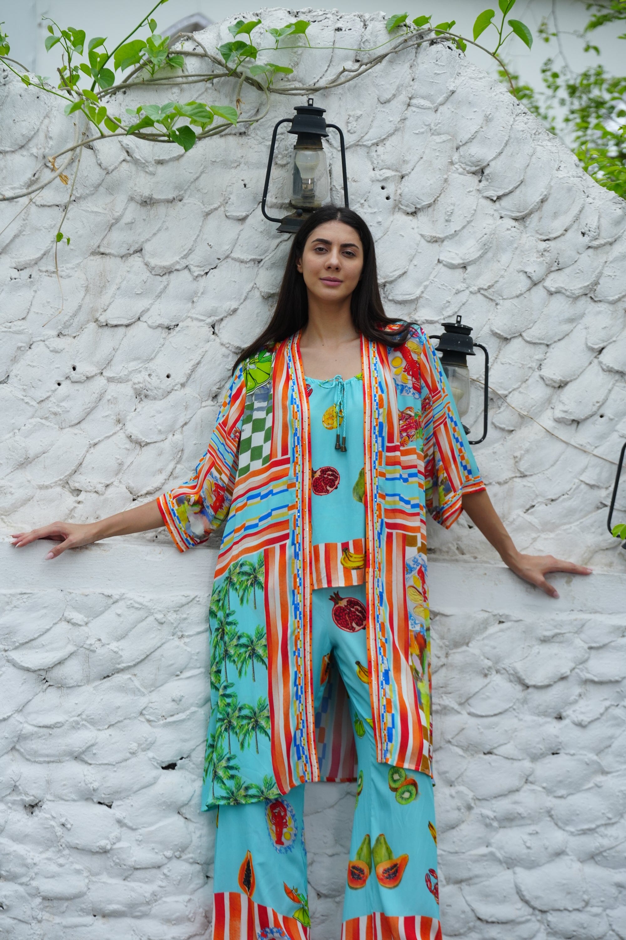 LUCCIANO - KIMONO SHRUG (LONG) - TheSwankStore