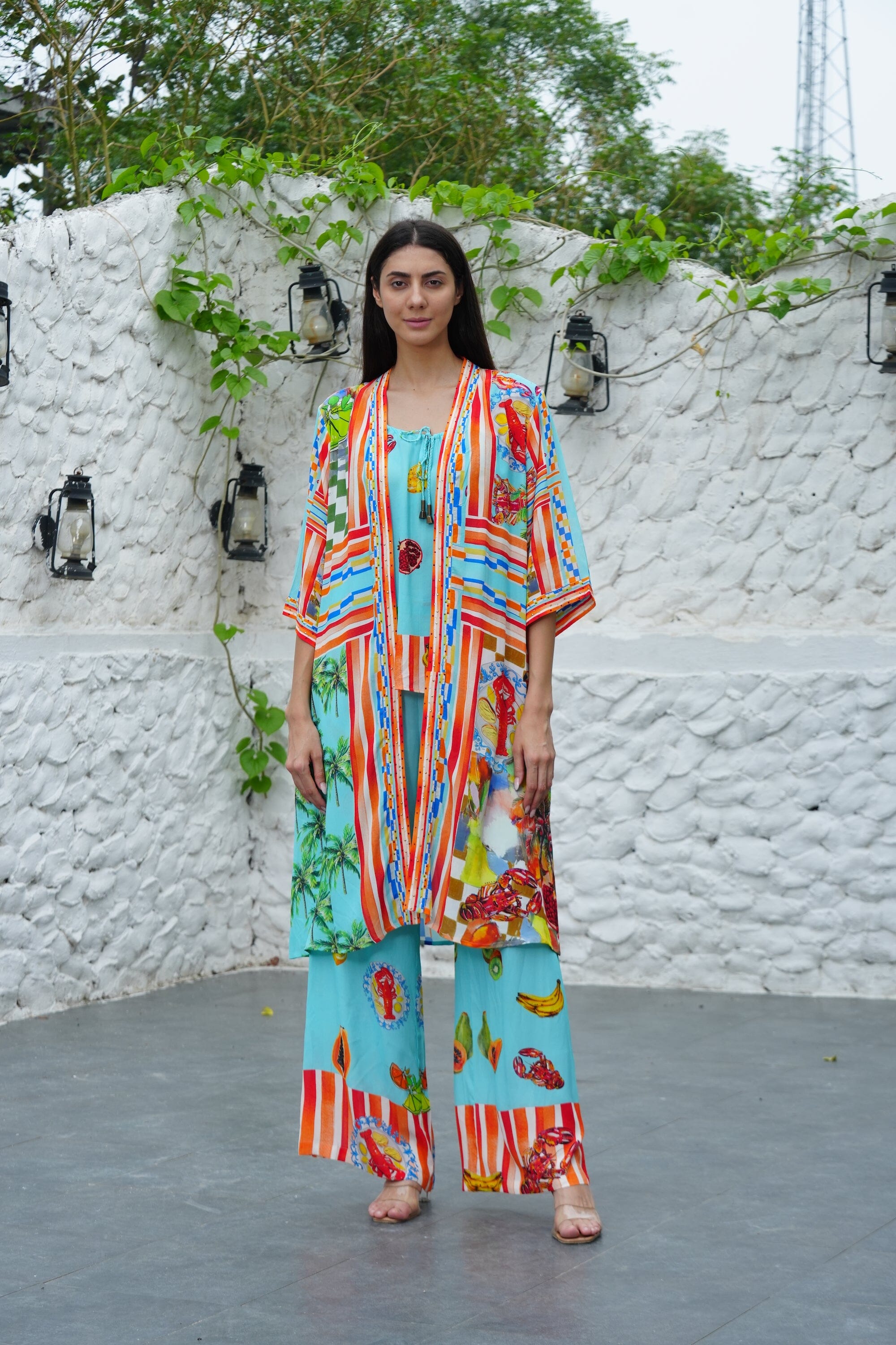 LUCCIANO - KIMONO SHRUG (LONG) - TheSwankStore