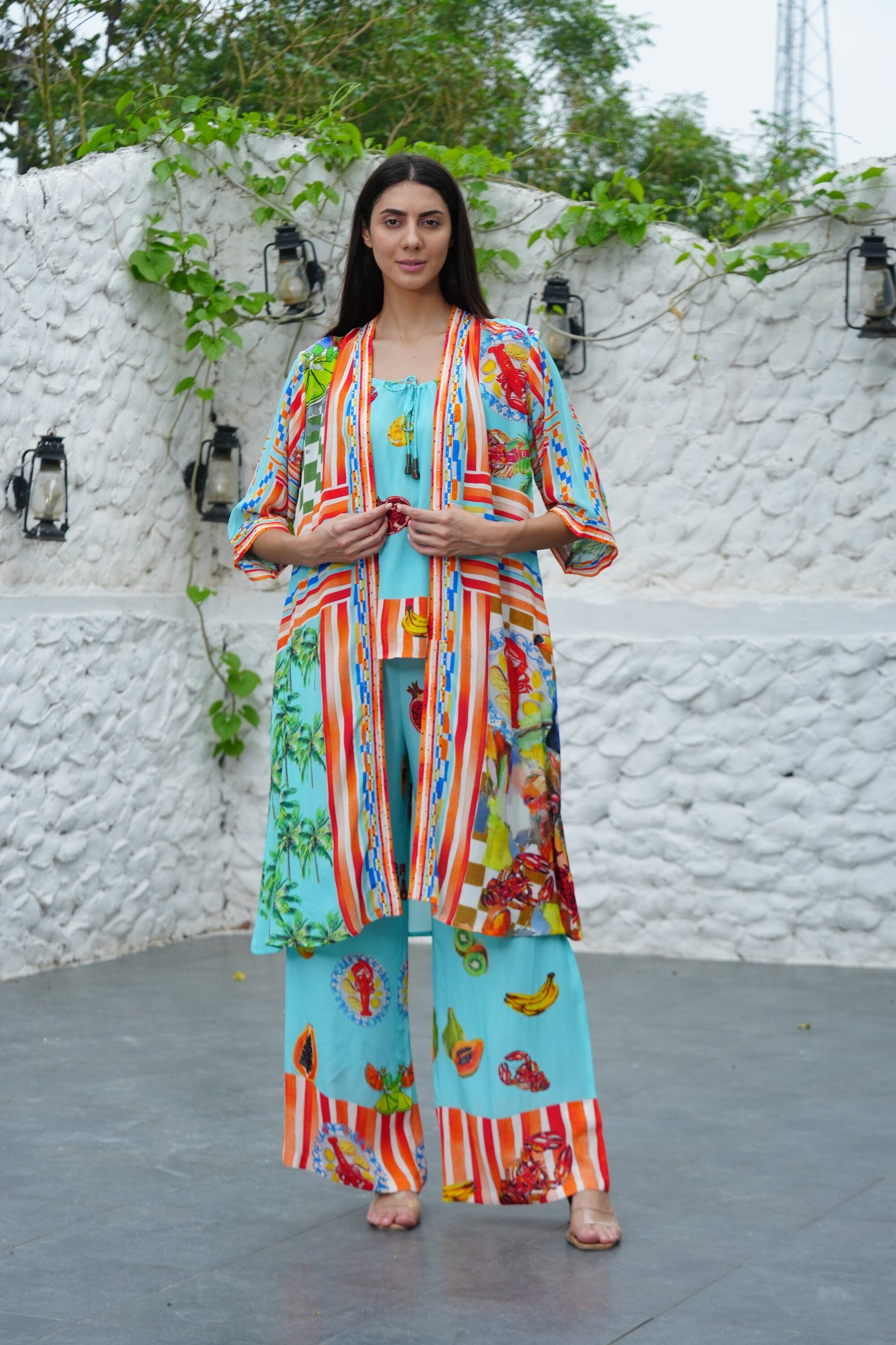 LUCCIANO - KIMONO SHRUG (LONG) - TheSwankStore
