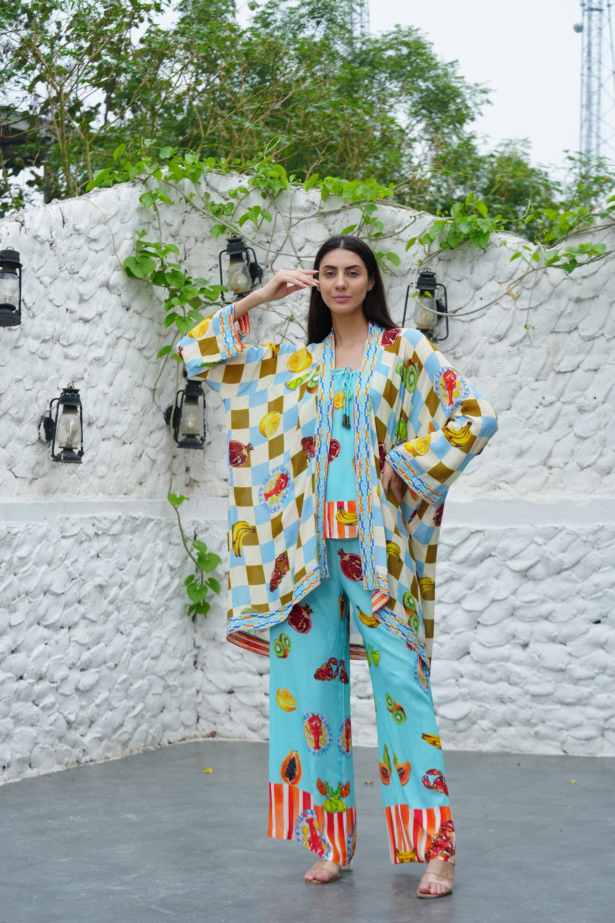 LUCCIANO - KIMONO SHRUG (SHORT) - TheSwankStore