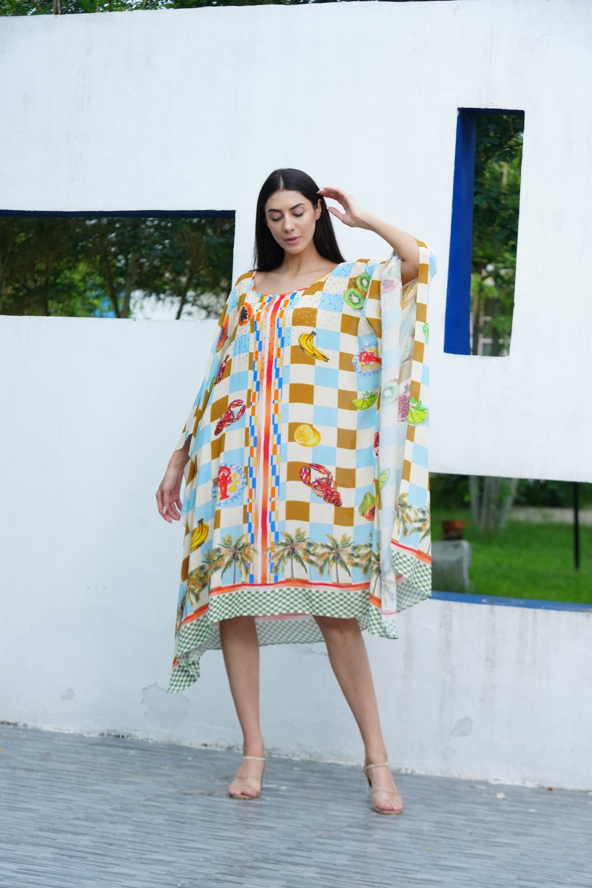 LUCCIANO - SHORT KAFTAN - TheSwankStore
